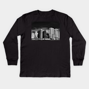 New York City Skyline United States Of America Kids Long Sleeve T-Shirt